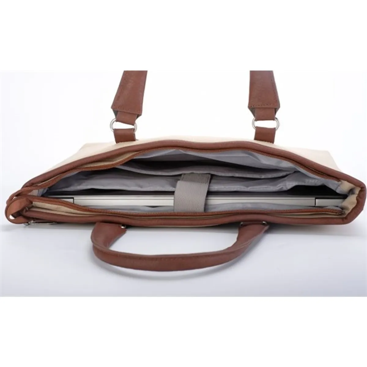 TOO 15,6" bézs női notebook táska #4