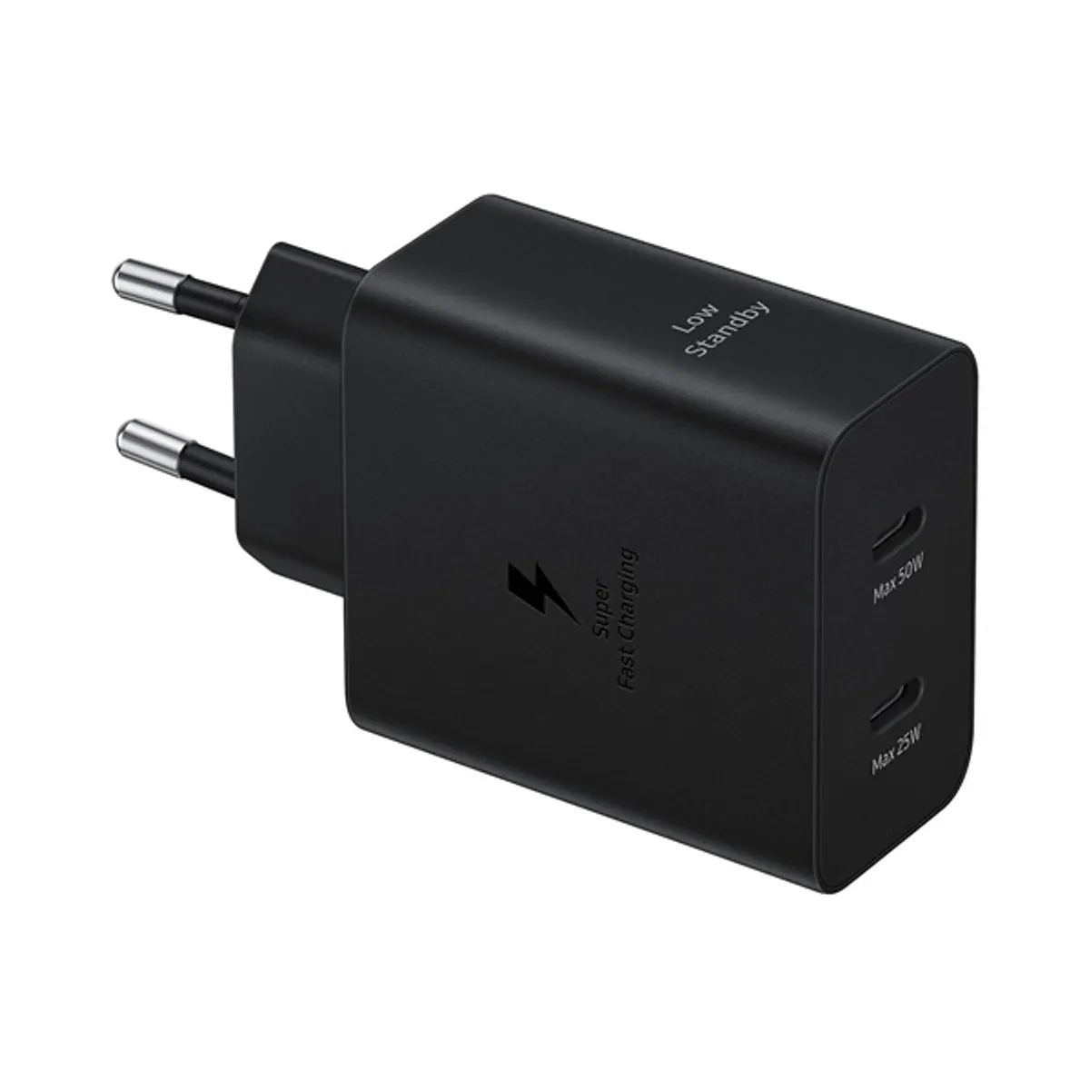 Samsung EP-T5020XBEGEU 50W USB/Type-C fekete hálózati töltő + Type-C kábel #1