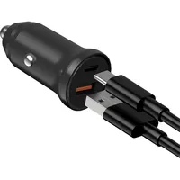 Devia ST385360 Smart Mini PD 30W+QC 3.0 USB+Type-C szivargyújtó töltő adapater #9