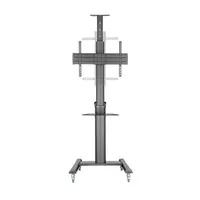 Sbox FS-446-2 FS-224-2 37"-70" VESA 600X400 álló mobil TV állvány #5