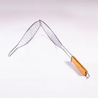 IRIS KT-205 BBQ ovális grillrács halhoz 29cmx 13cm rácsfelület #2