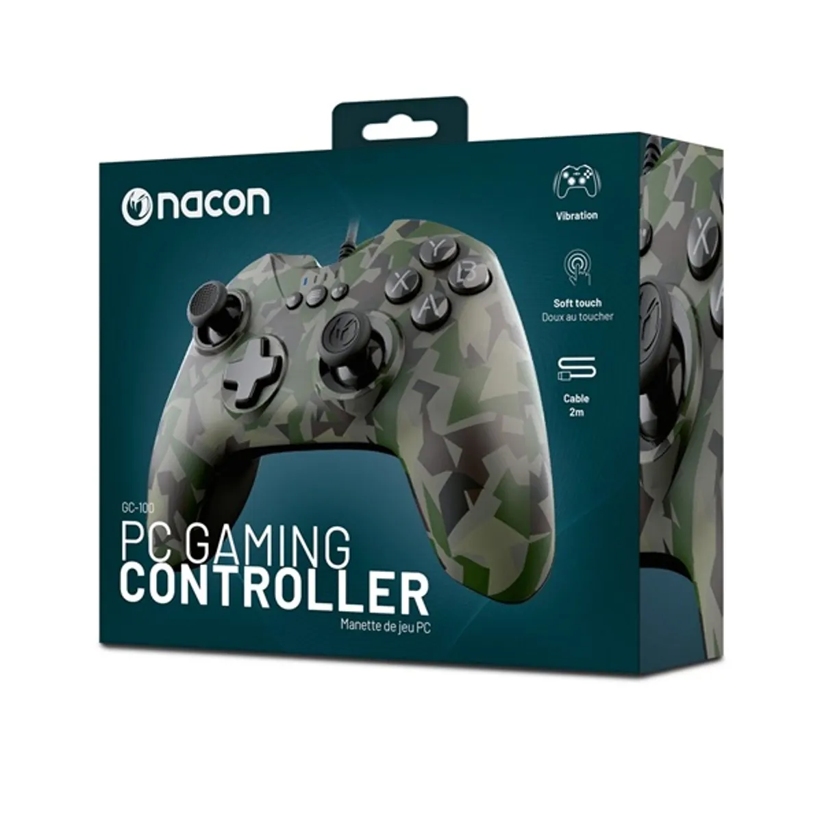 Nacon 2809119 GC-100 Forest Camo PC terepszínű kontroller #2