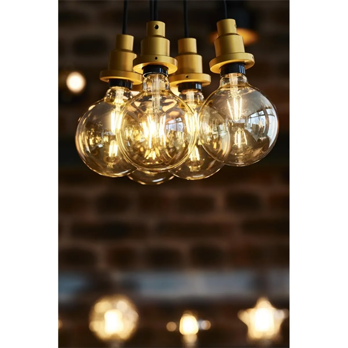 Osram Vintage átlátszó üveg búra/5W/300lm/2000K/E27 LED gömb izzó #5