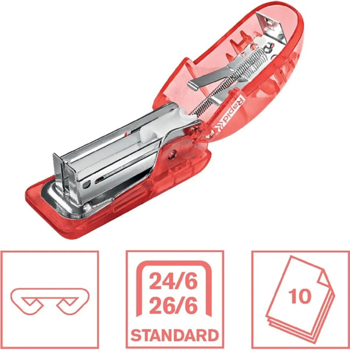 Esselte ColourBreeze korall mini tűzőgép #2