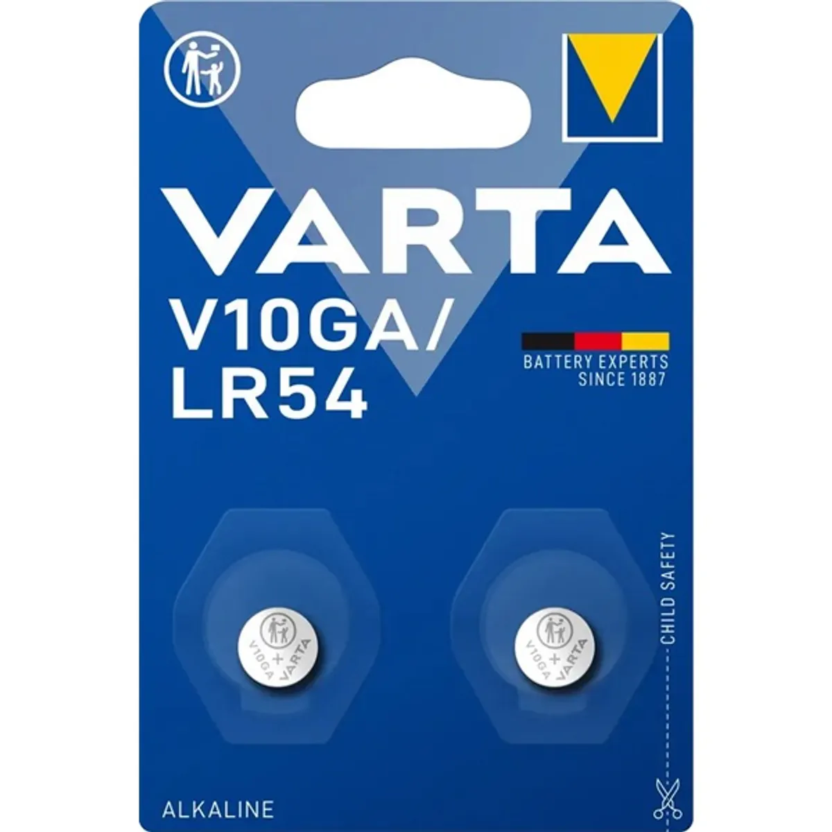 VARTA 4274101402 V10GA alkáli gombelem 2 db/bliszter #1