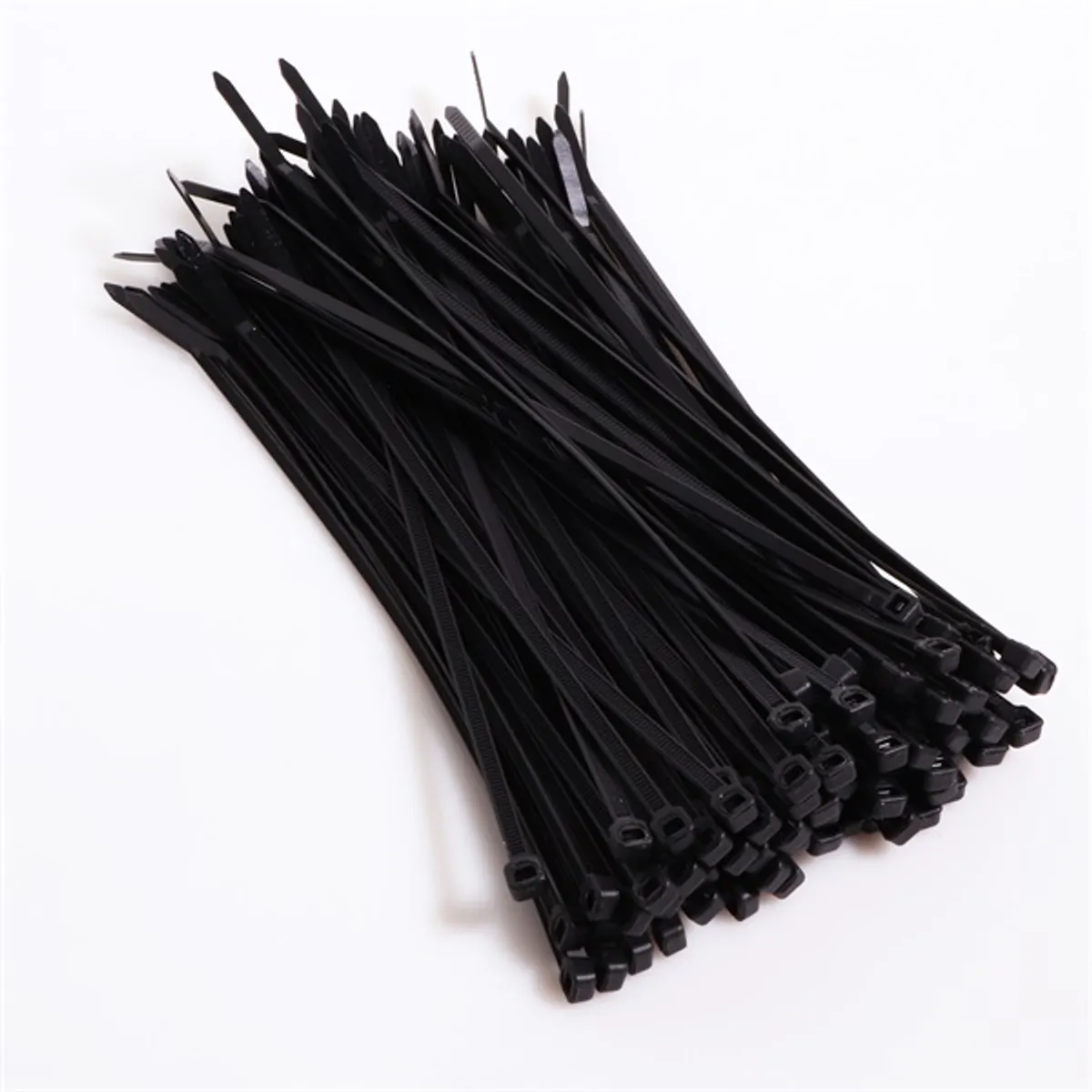 Iris Electric 100 db fekete 370x3,6mm kábelkötegelő, gyorskötöző, kötegelő, UV álló #2