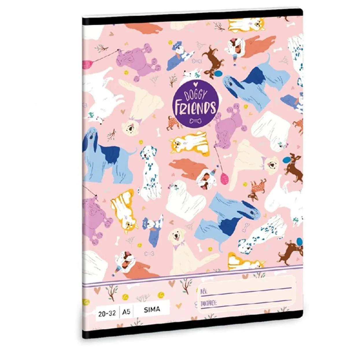 Ars Una Doggy Friends 23 (5268) A5 20-32 sima füzet #1