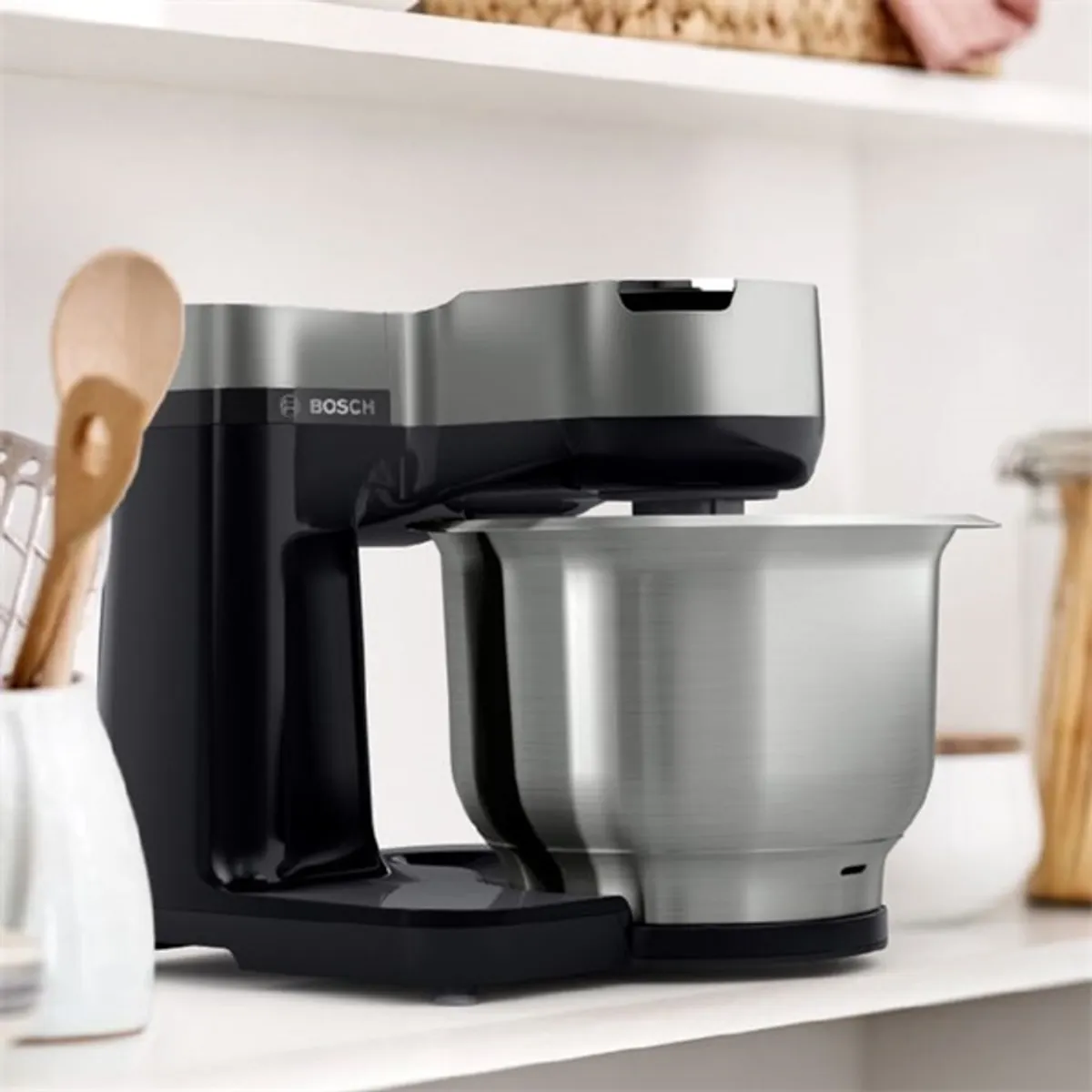 Bosch MUMS2VM00 900W, 3,8L, fekete konyhai robotgép #6