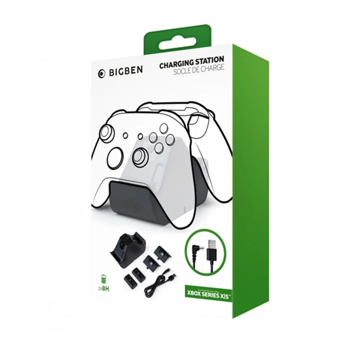 BigBen 2807372 Xbox Series X Dual fekete töltőállomás #4