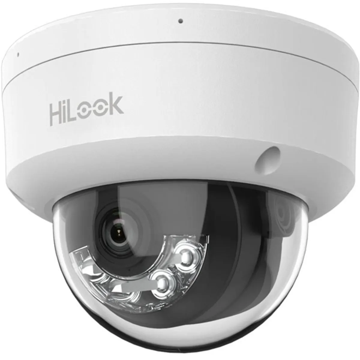 HiLook IPC-D140HA-LU(2.8mm) /Kültéri/4MP/2,8mm/IR/Láthatófény 30m/IK08/MD 2.0/Smart Hybrid Light PoE IP dóm kamera #1