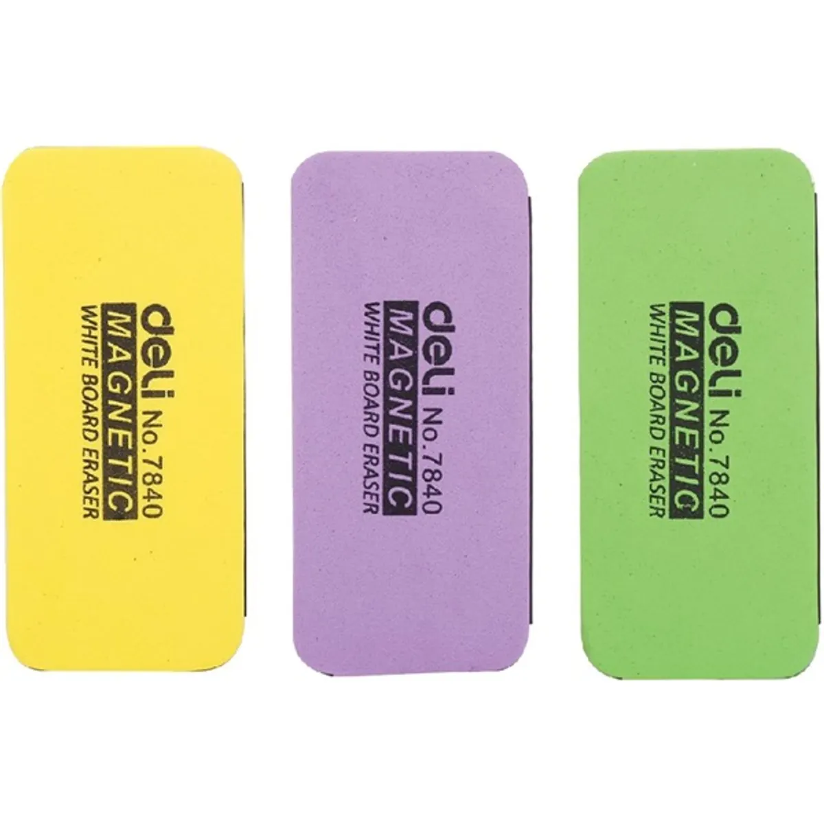 Deli Universal vegyes színű mágneses táblatörlő szivacs #1