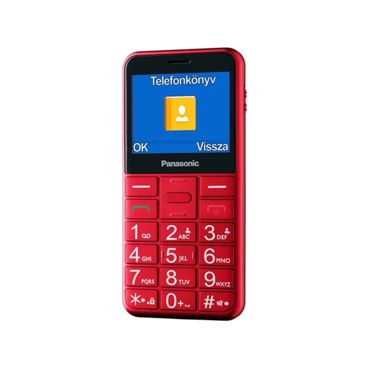 Panasonic KX-TU155EXRN 2,4" piros mobiltelefon #3