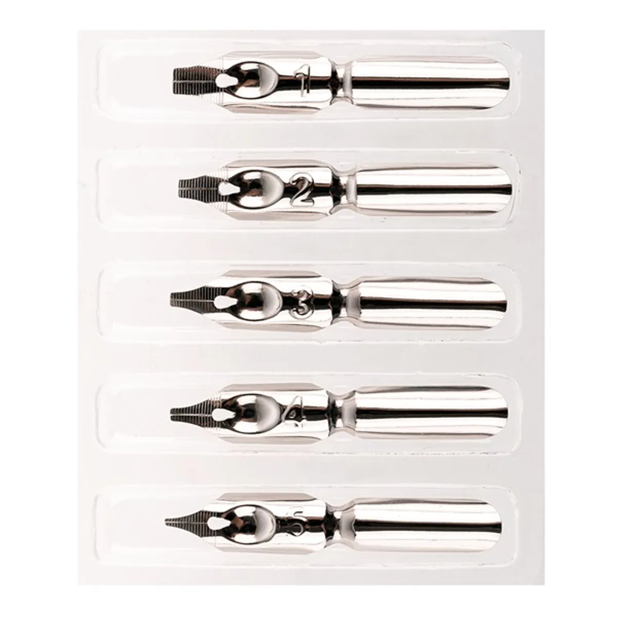 Koh-I-Noor 9661005001BL 5 db/szett kalligrafikus írócsúcs #1