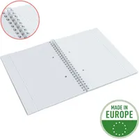 Esselte ColourBreeze A5 kockás kék spirálfüzet #4