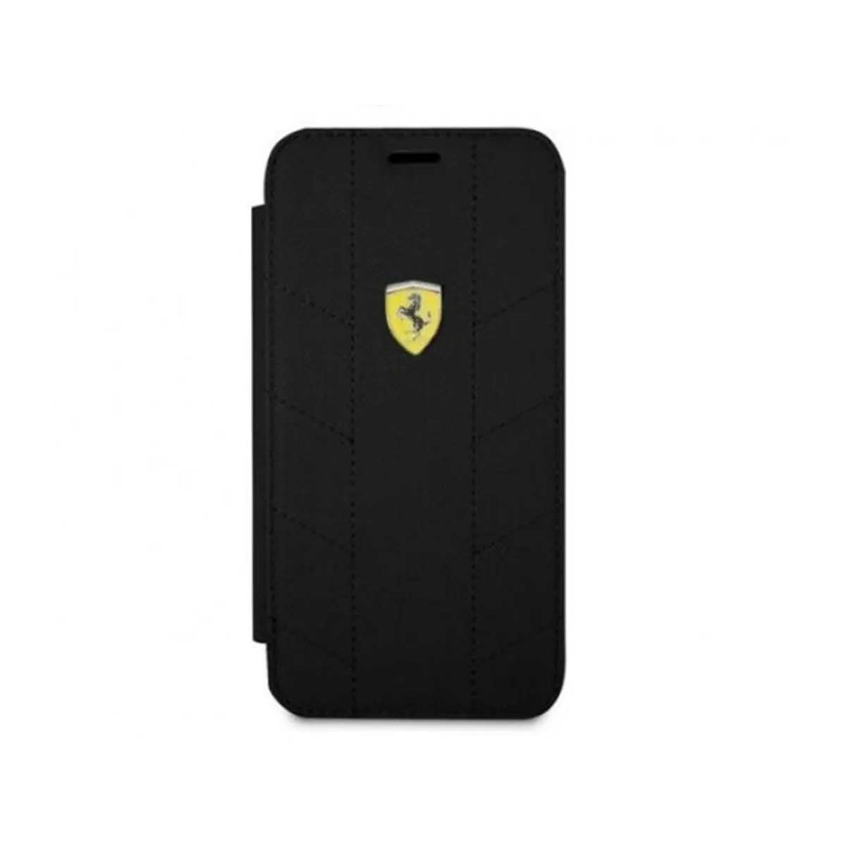 Ferrari Racing Tyres Daphne SF iPhone X fekete kihajtható tok #1