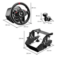 Thrustmaster 4460264 T128 Simtask Pack Xbox One/Series/PC kormány + Steering Kit rögzítőrendszer + pedál #7