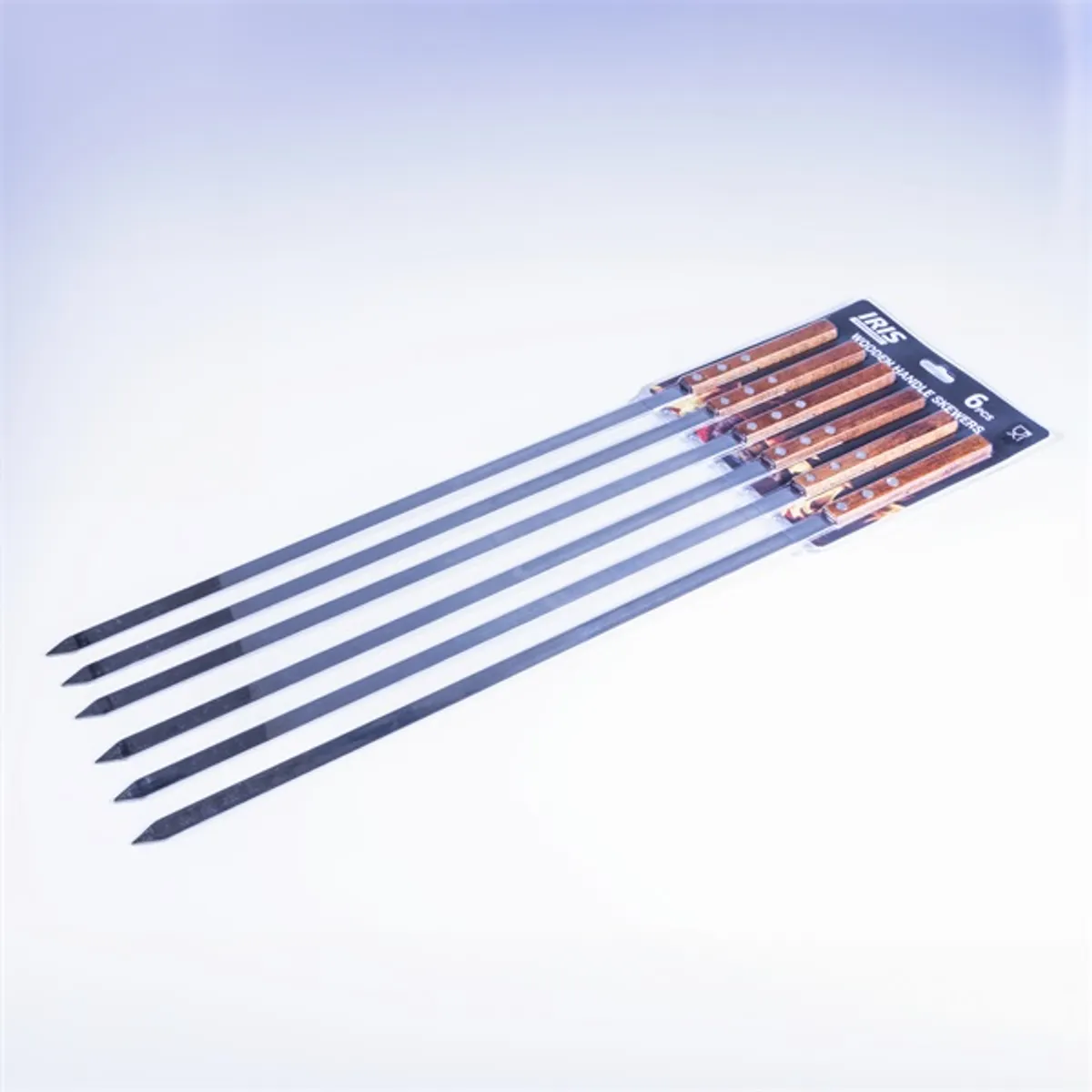 TOO KT-395 6 db-os 58 cm-es fa nyelű kard alakú nyárs #2