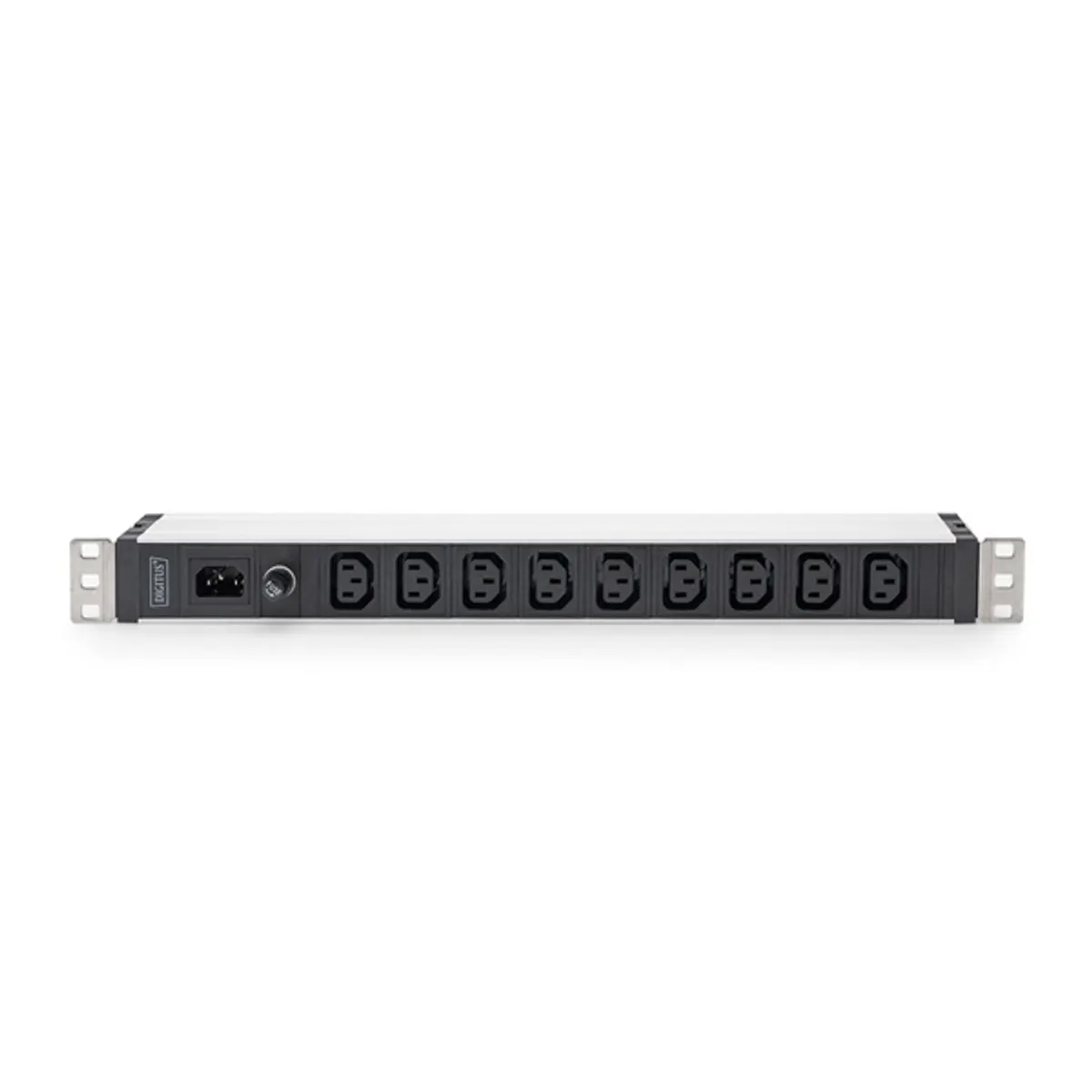 DIGITUS DN-95429 19" 1U PDU 230V 10A 9xIEC C13 aljzat IEC C14 csatlakozó 2m elosztósor #4