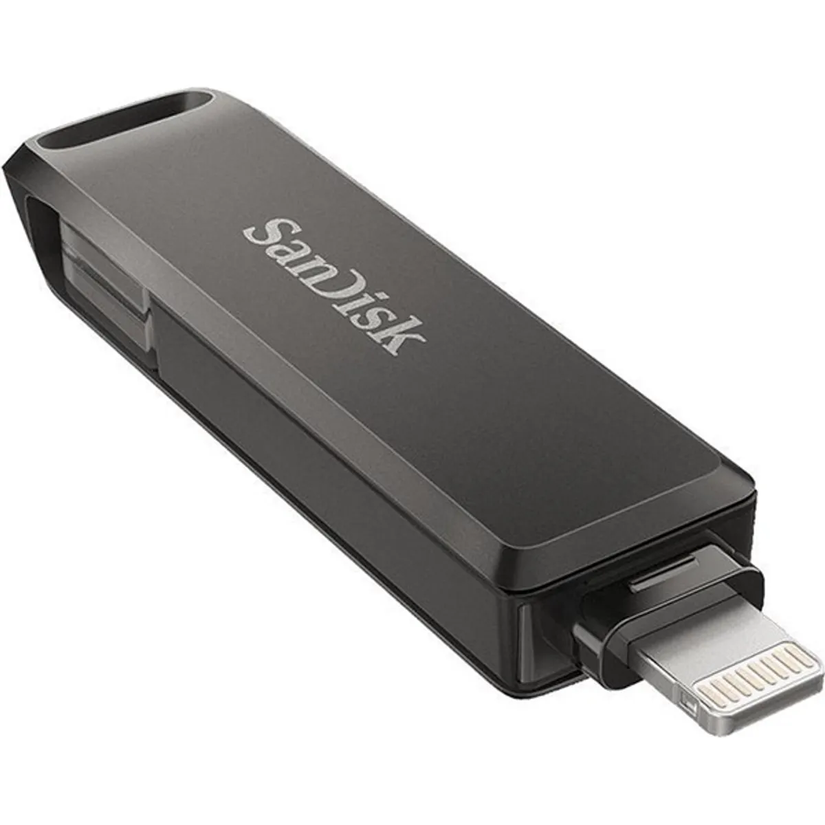 Sandisk 64GB USB C/Apple Lightning iXPAND LUXE Fekete (186552) Flash Drive #4