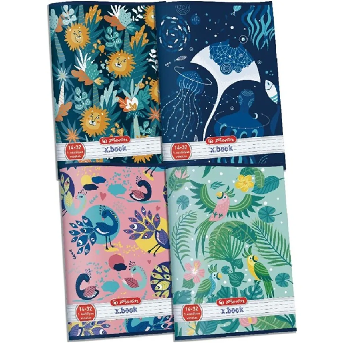 Herlitz Girls A5 14-32 1.osztályos füzet #1