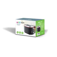 TOO TO-343-BR 850W fekete 2 szeletes kenyérpirító #3