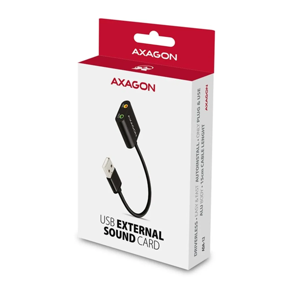Axagon ADA-12 USB stereo audio adapter #5
