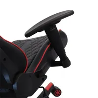 Iris GCH202BR fekete / piros gamer szék #4