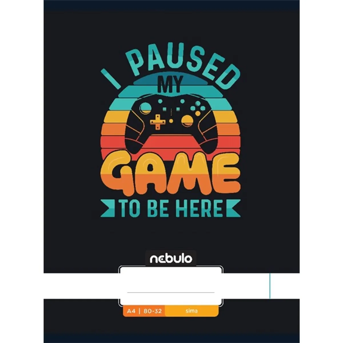 Nebulo Xtreme A4 80-32 tűzött sima füzet #4