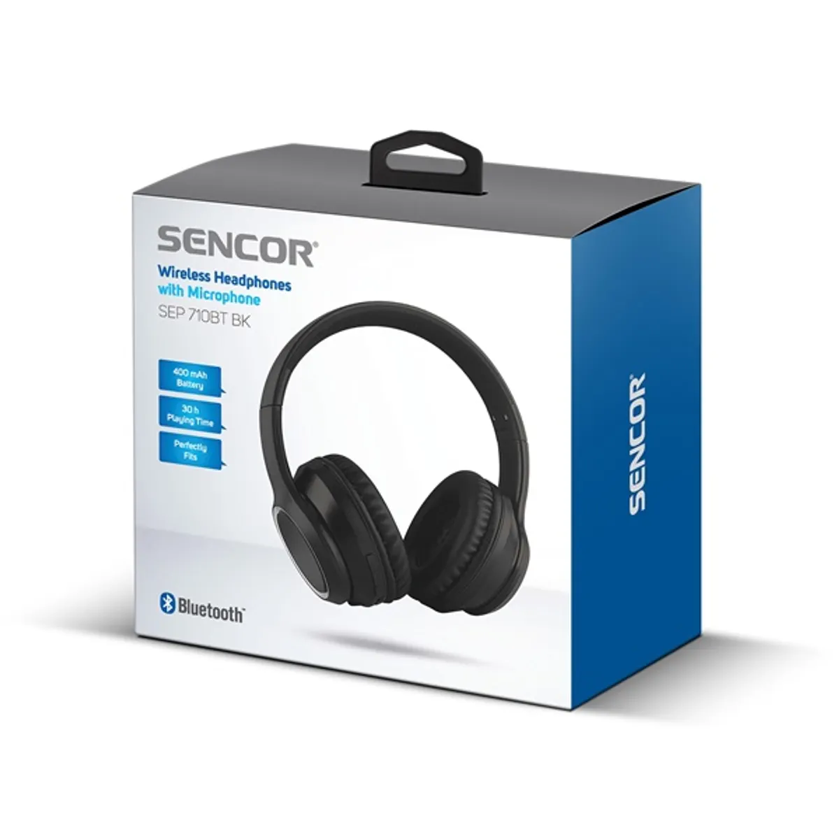 Sencor SEP 710BT BK Bluetooth fekete fejhallgató #2