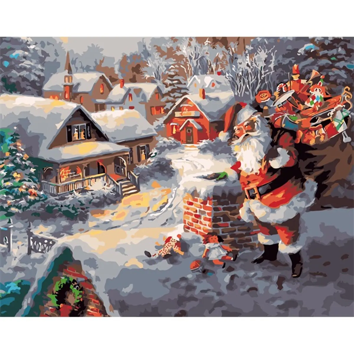 PBN-P-001 számozott kifestő #1