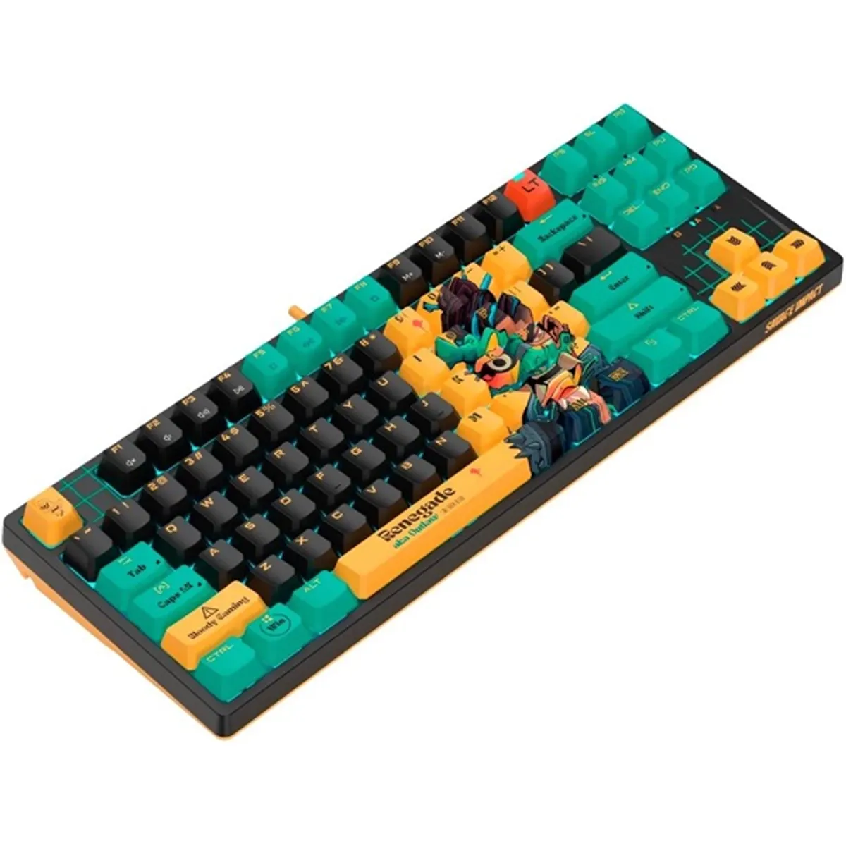 A4-Tech A4TKLA47623 Bloody AT87 US mechanikus (Alpha Switch) RGB Renegade vezetékes gamer billentyűzet #3