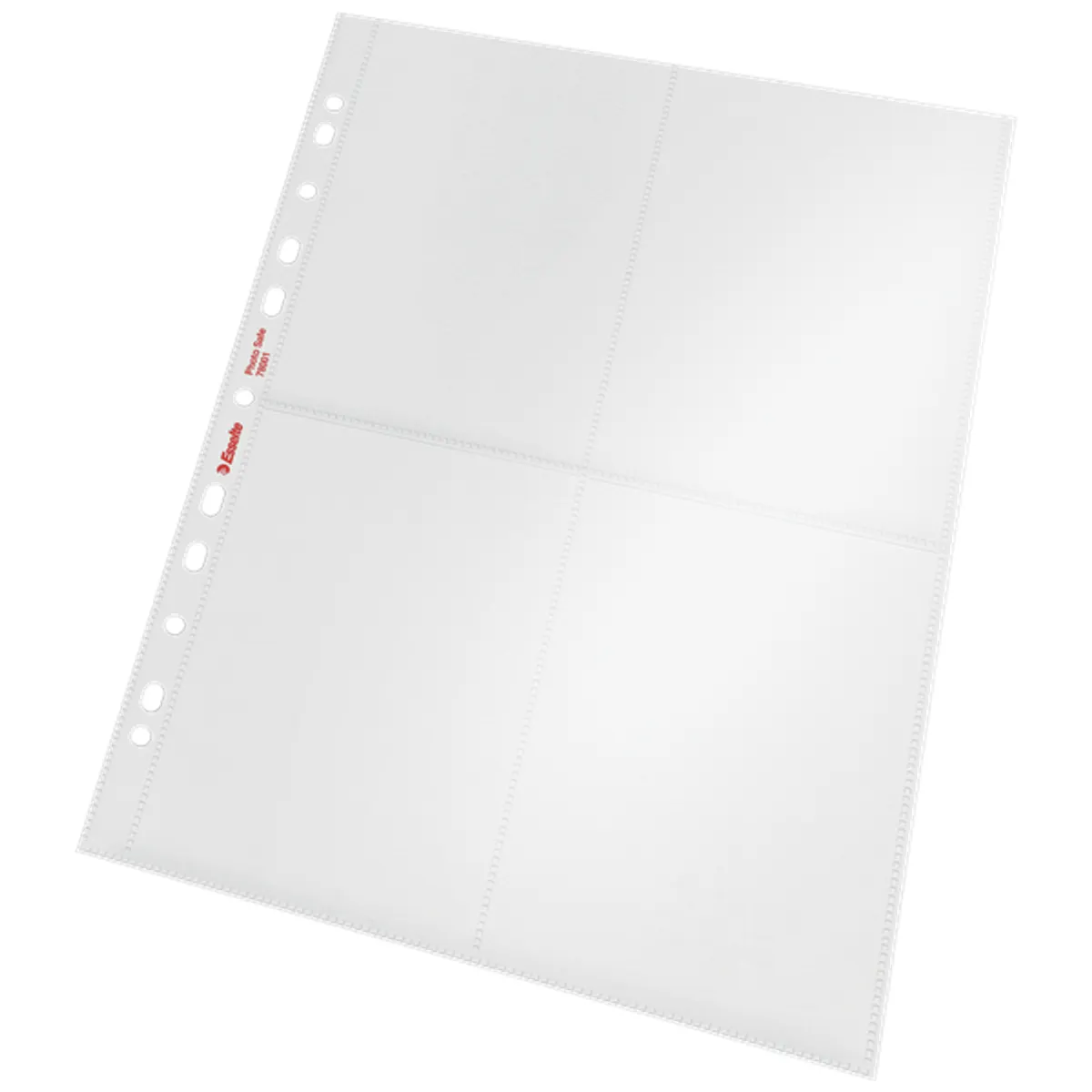 Esselte víztiszta 80 mikron 10 db/csomag lefűzhető fényképtartó tasak #1