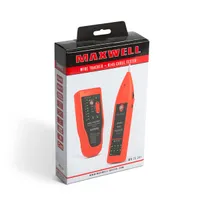 Maxwell 25341 érpárkereső RJ45 kábel teszterrel #4
