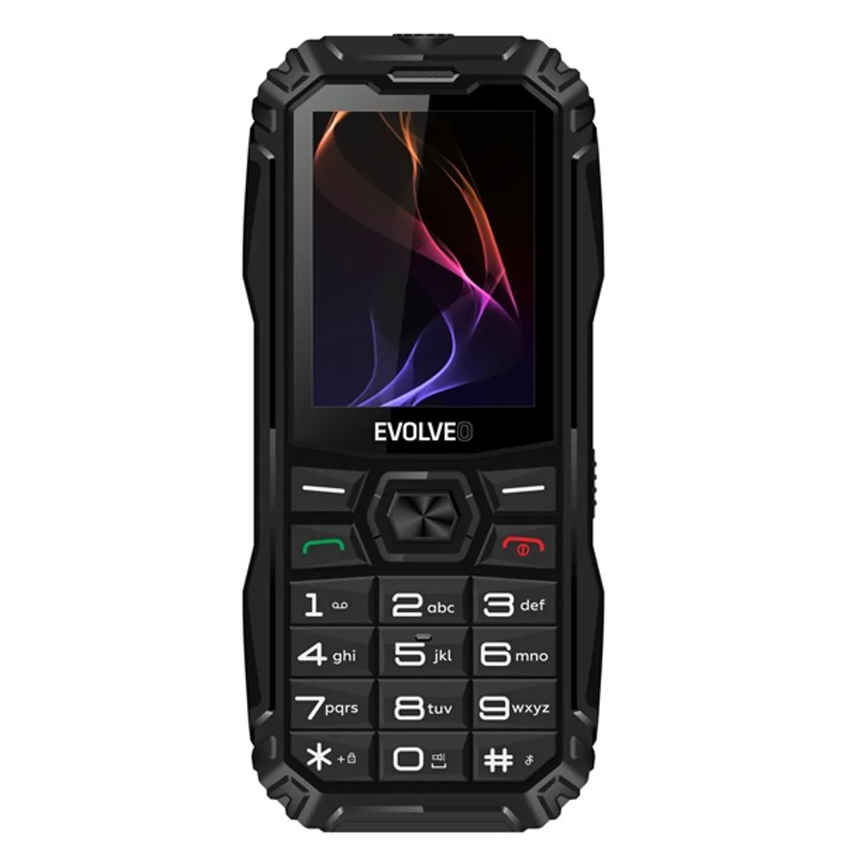 Evolveo MaxPhone A1 2,4" DualSIM fekete mobiltelefon #1