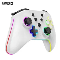 Armor3 M07619-WHHE NuRival Nintendo Switch/OLED vezeték nélküli Hall Effect Stick fehér kontroller #2