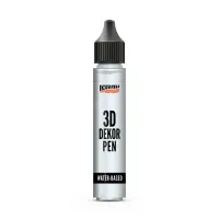 Pentart 30 ml ezüst 3D dekortoll
