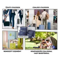 IRIS 5029 Bőrönd csomag rendszerező 6 db-os #4