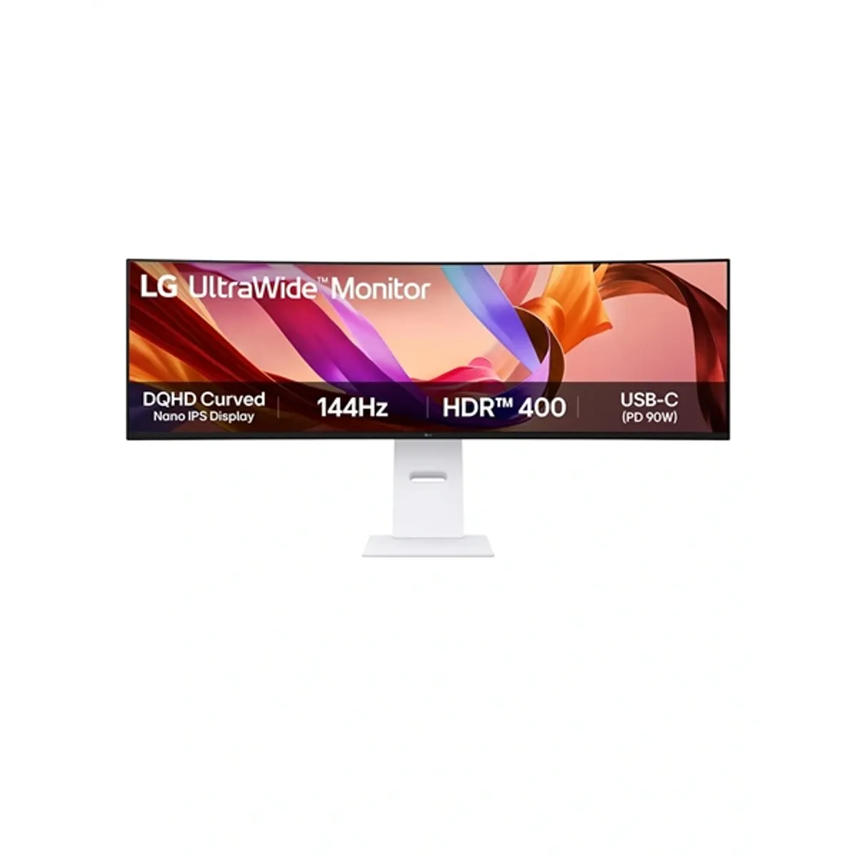LG 49" 49U950A-W.AEU DQHD Nano IPS 144Hz HDMI/DP/USB/USB-C ívelt monitor #1