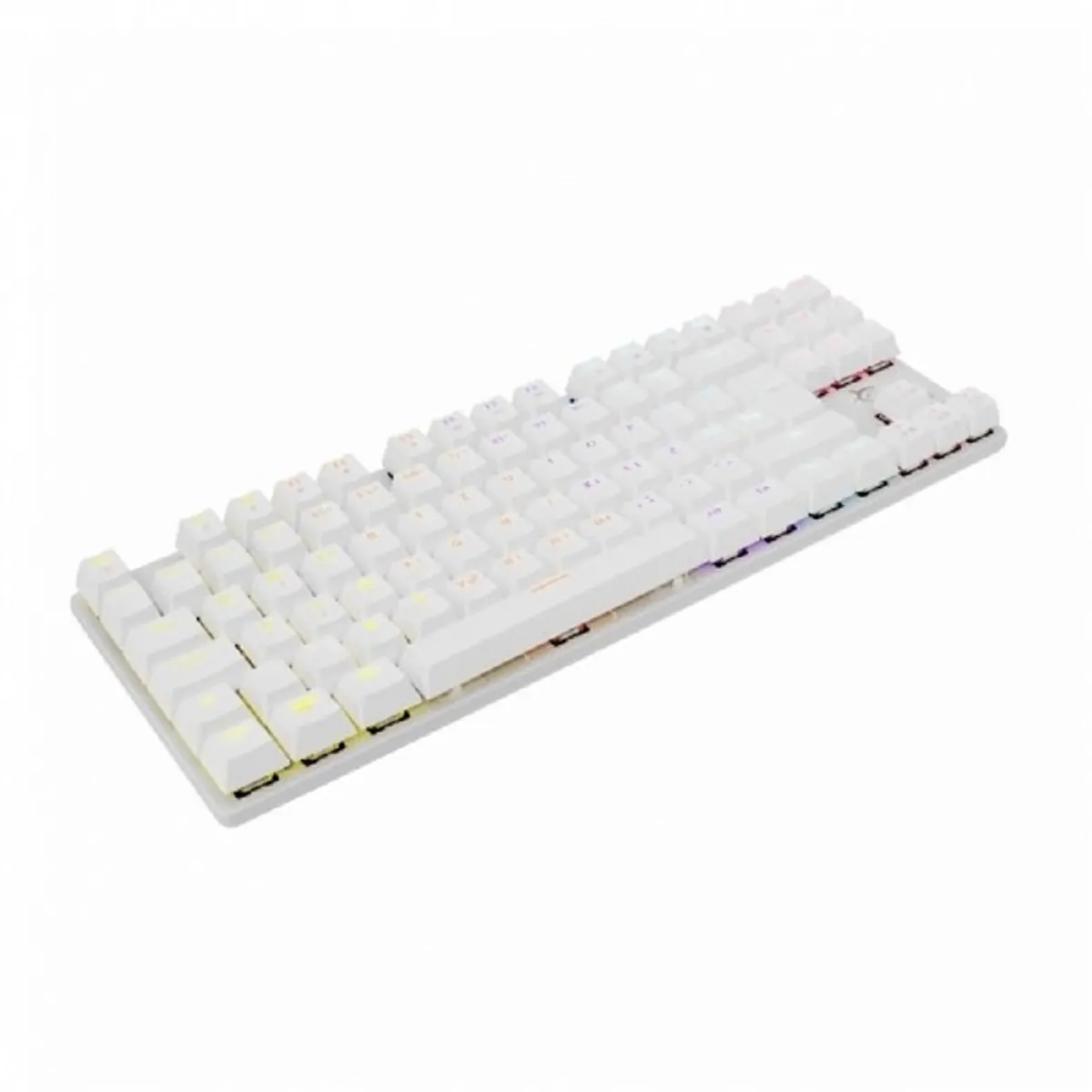 White Shark COMMANDOS GK-2106W/BL-HU fehér mechanikus magyar (blue switch) gamer billentyűzet #2