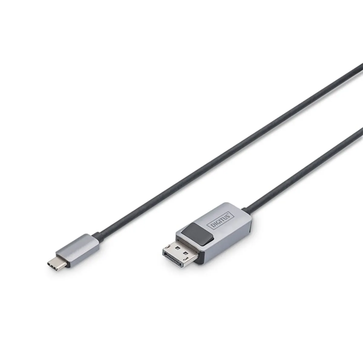 DIGITUS UHD 8K 30Hz kétirányú 1.4 DisplayPort - USB type-C kábel 1m #1