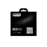 Pentart 14 x 14 cm 5 db/csomag ezüst dekorfólia