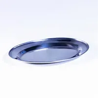 TOO KT-449 Fém ovális tálca 25 cm #2