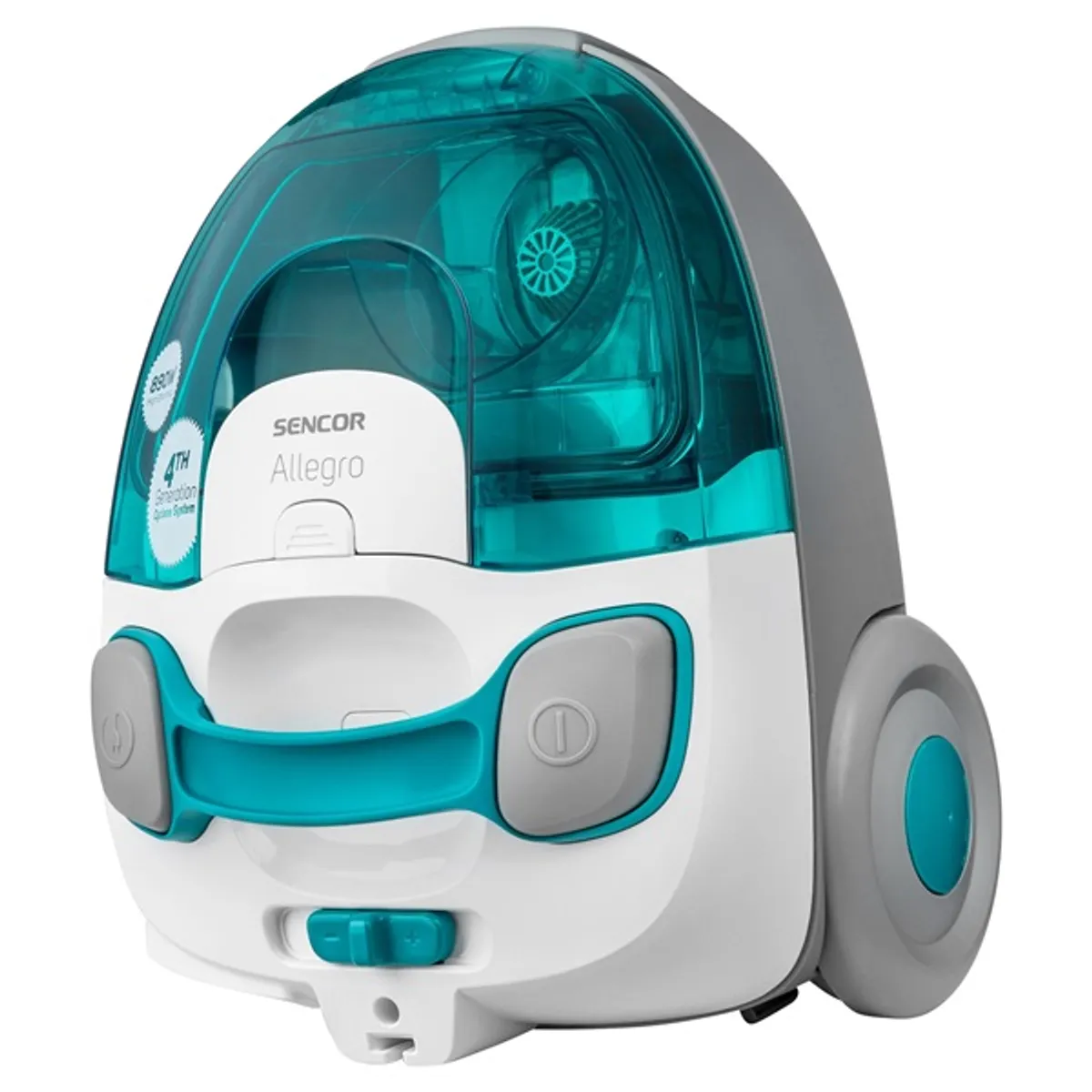 Sencor SVC 511TQ-EUE2 türkizkék-szürke porzsák nélküli porszívó #3