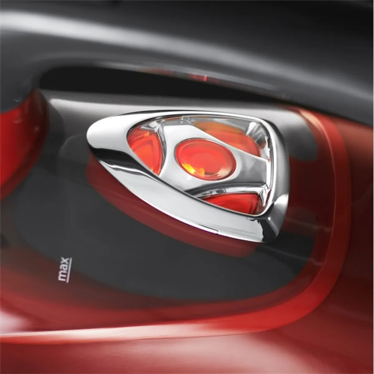 Russell Hobbs 25090-56 One Temperature piros gőzölős vasaló #3