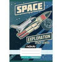 Nebulo Vagány minták II A5 27-32 tűzött kockás füzet #8