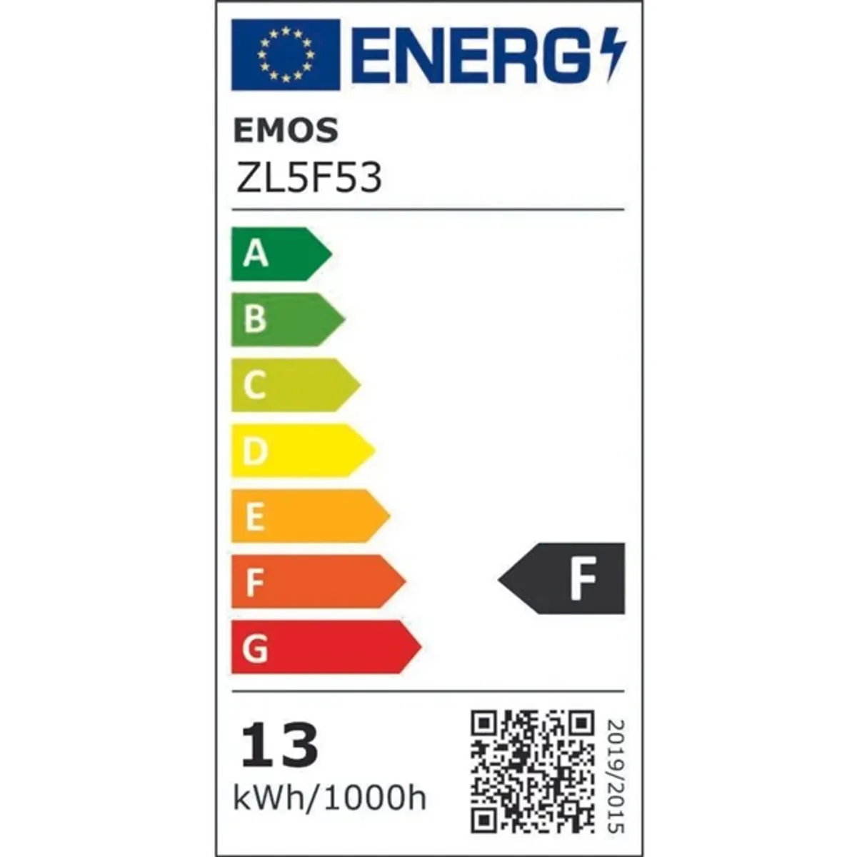 Emos ZL5F53 Basic A60 12,4W 1055lm E27 természetes fehér LED izzó #4
