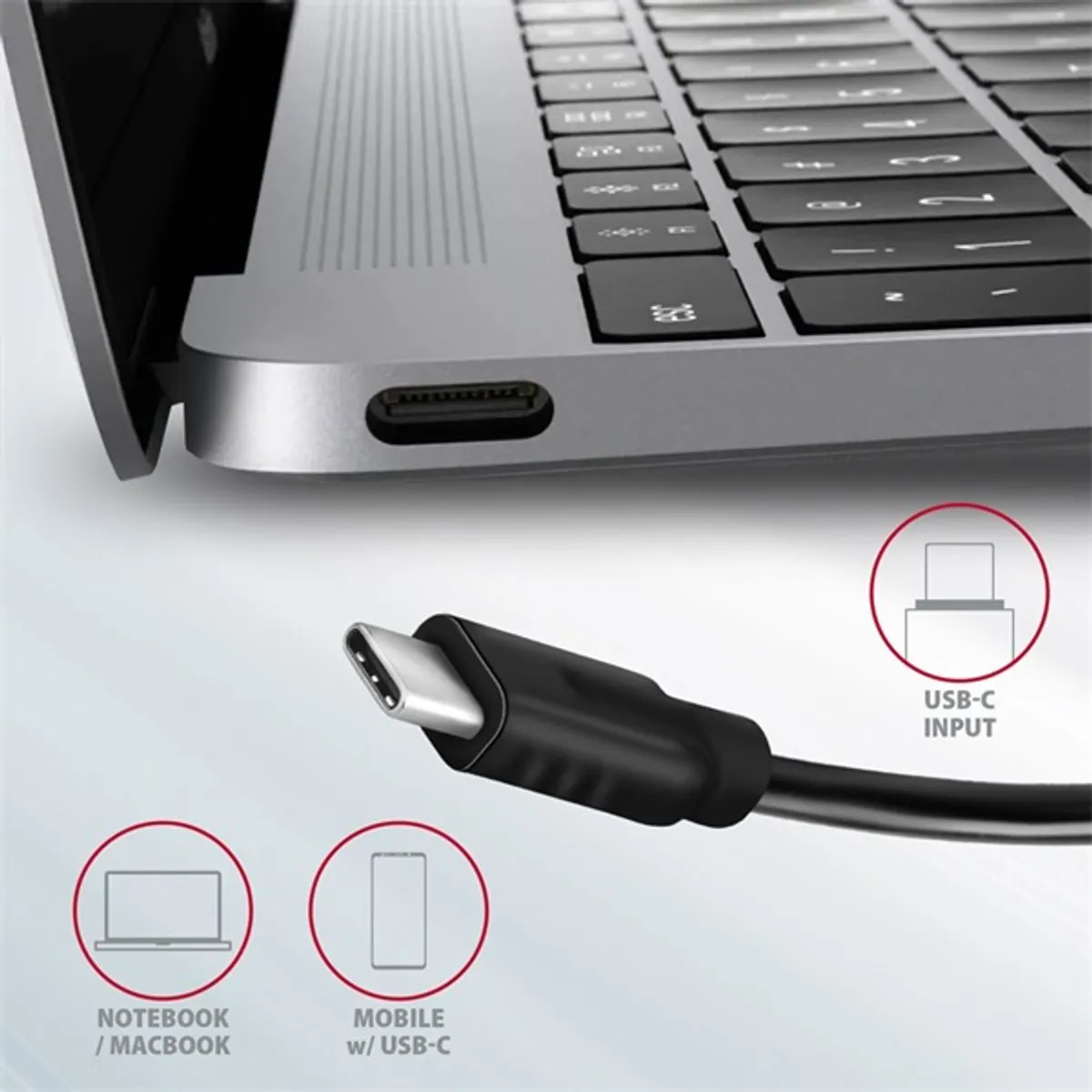 Axagon HMC-5G21 USB-C 10Gbps SPEEDSTER 5in1 hub #3