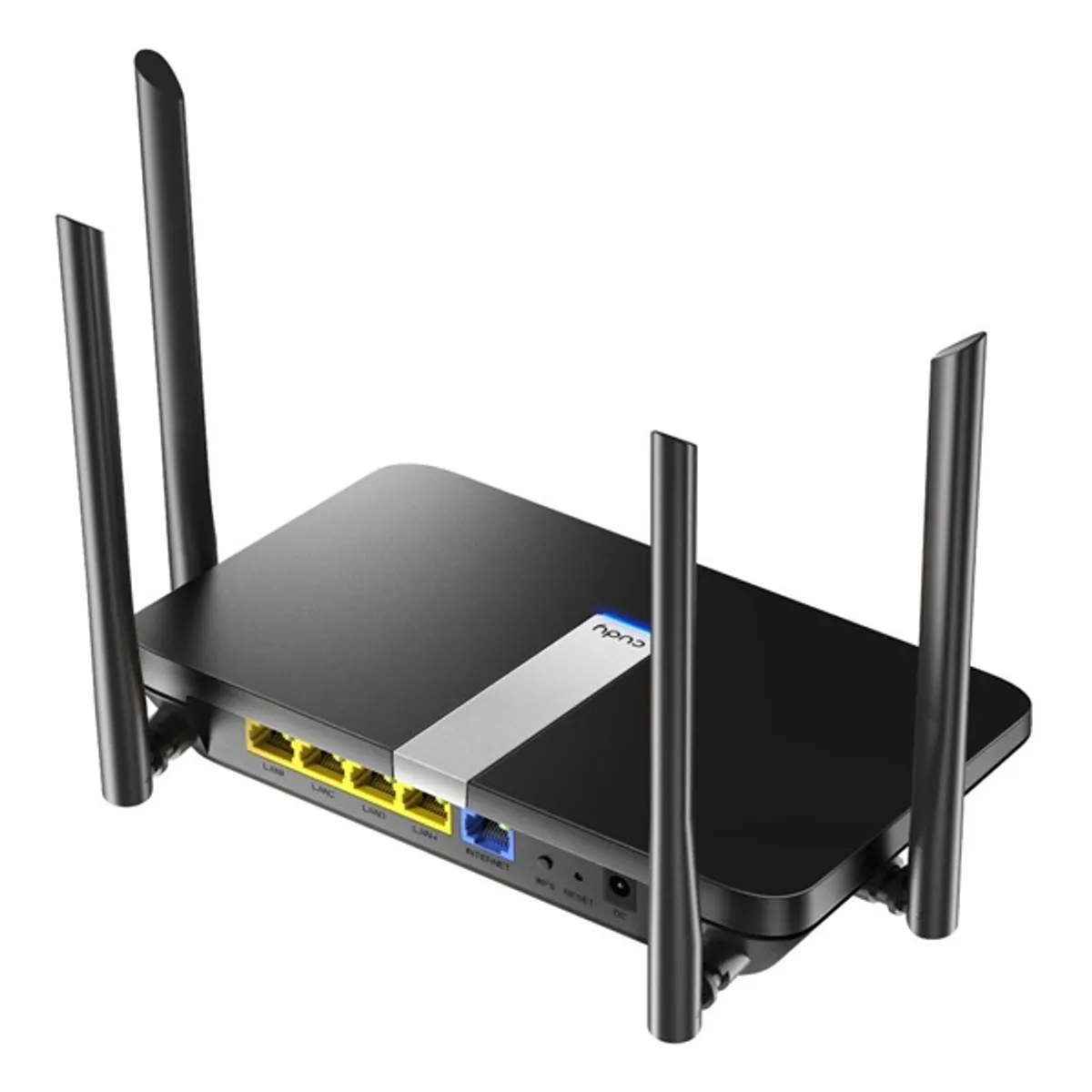 CUDY X6 AX1800 gigabit WIFI 6 MESH fekete router #3