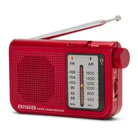 Aiwa RS-55RD hordozható piros rádió #3