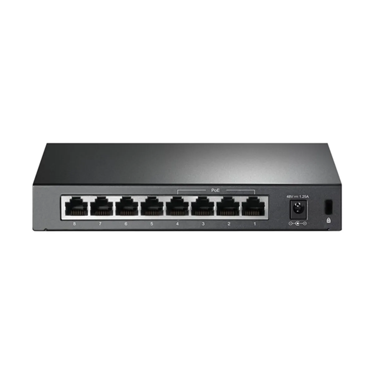 TP-Link TL-SF1008P 8port 10/100Mbps LAN 4xPOE nem menedzselhető asztali Switch #3